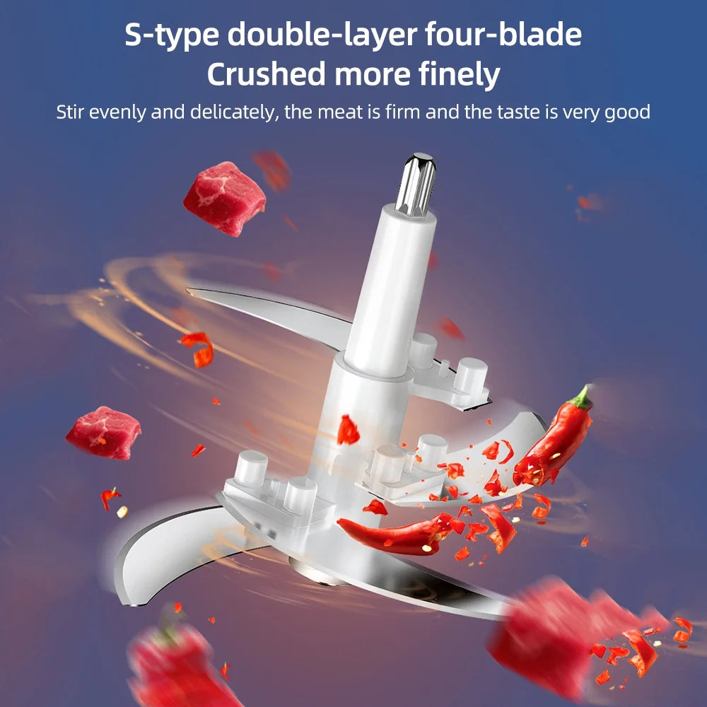 Electric Meat Grinder 3L Stainless Steel 300W Blender W4256