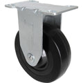 4 in. Rubber Wheel Rigid Plate Caster T160