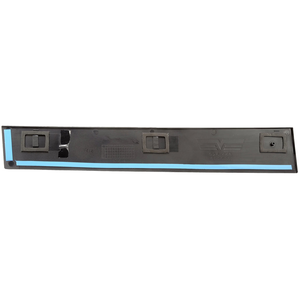 Black Front Passenger Side Door Applique K7328