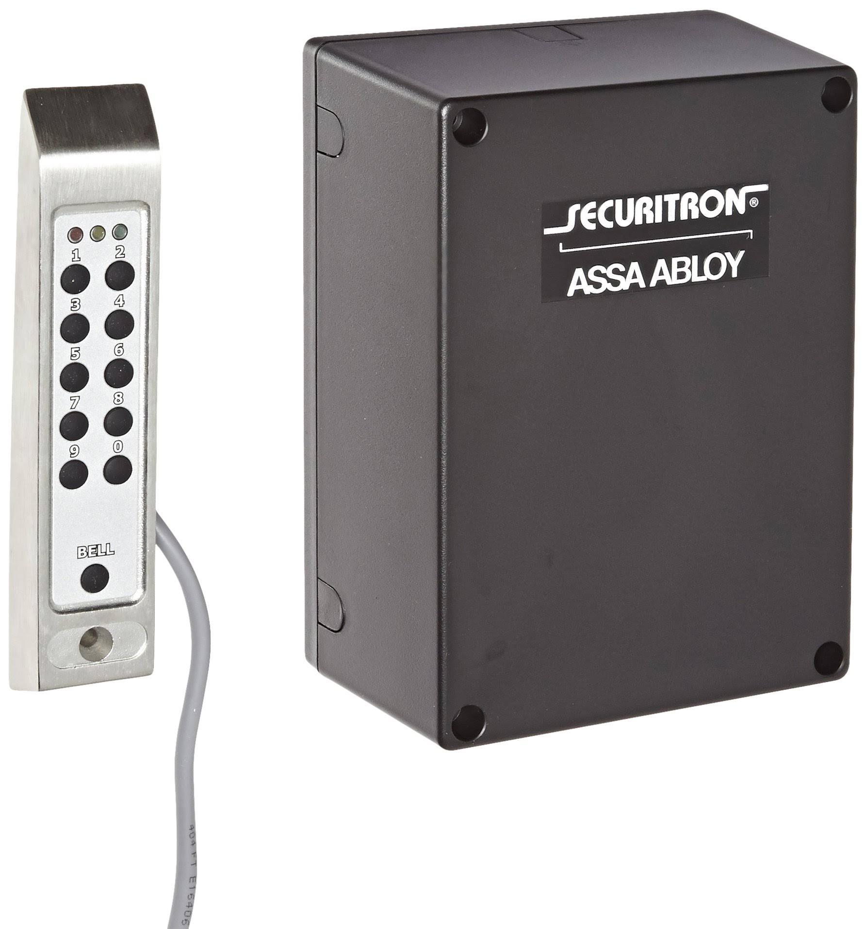 Stainless Steel Narrow Stile Digital Keypad System Satin G961