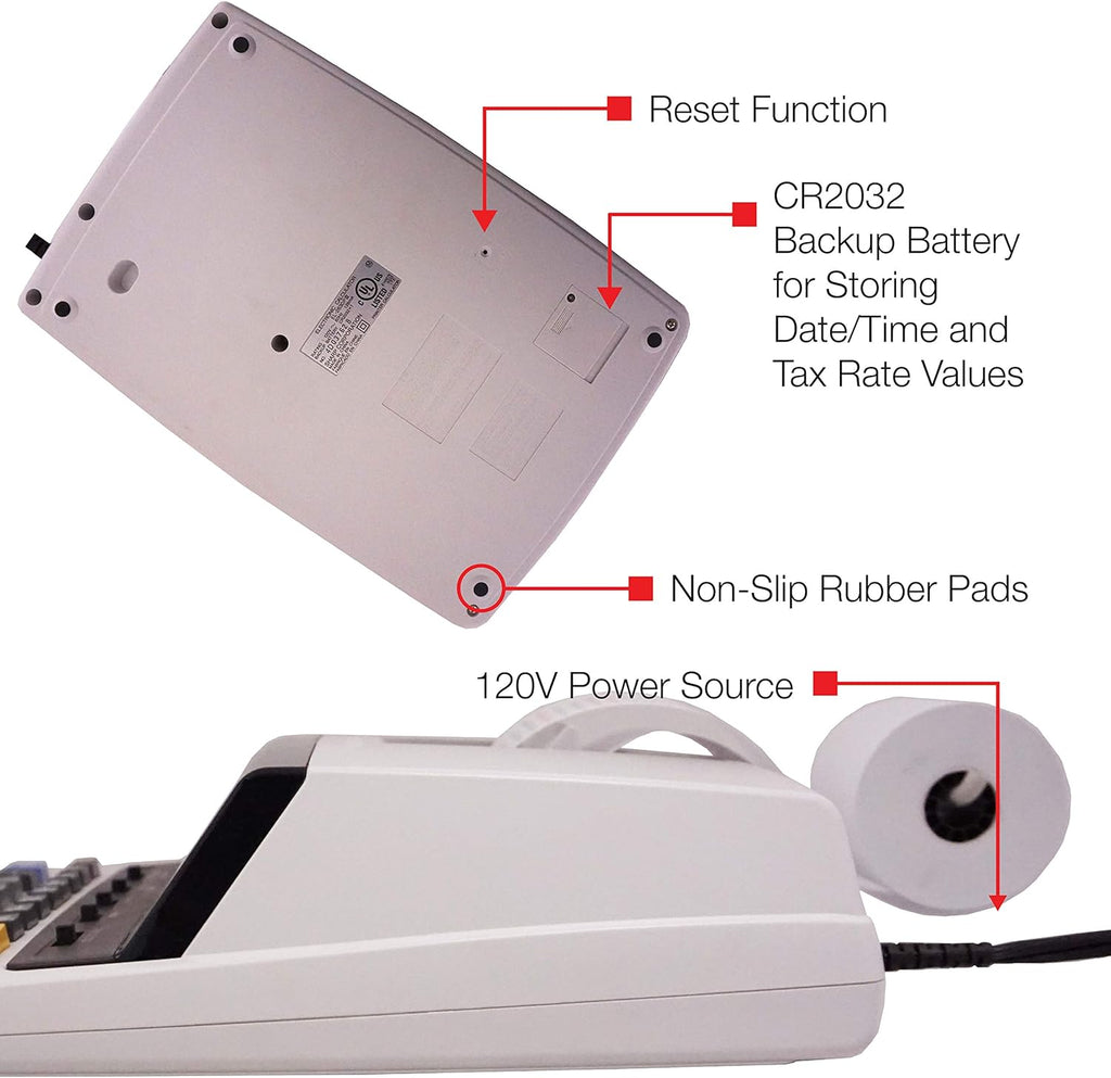 12 Digit Commercial Printing Calculator J743