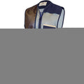 Medium Blue Two Tone Vest K747